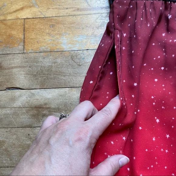 Eshakti ombré star print Georgette dress - Picture 7 of 16